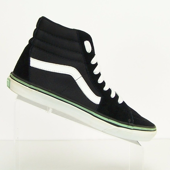 vans leather high tops mens